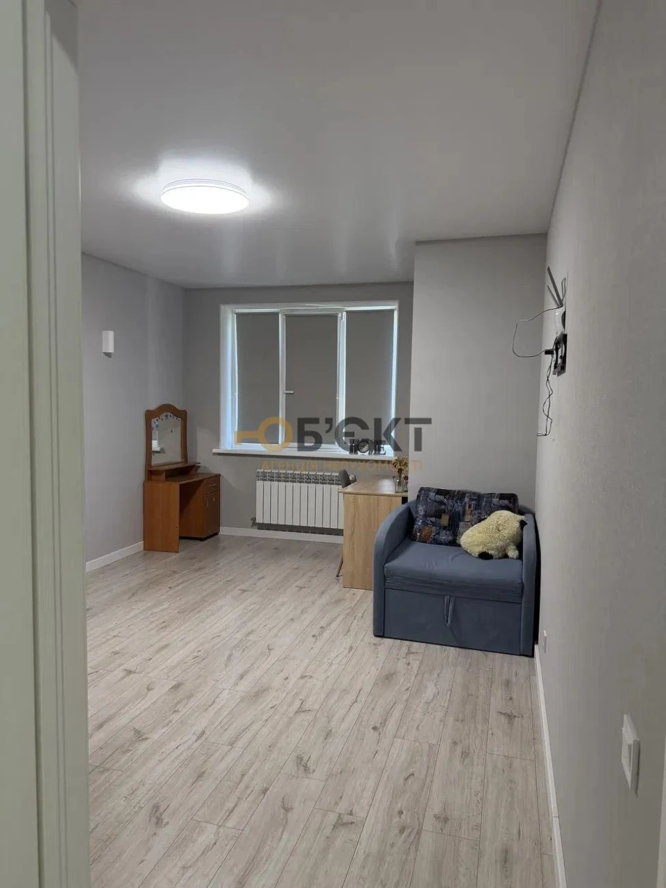 Spacious 1-room apartment for sale, Mira-1 residential complex, 44 m2, EUR