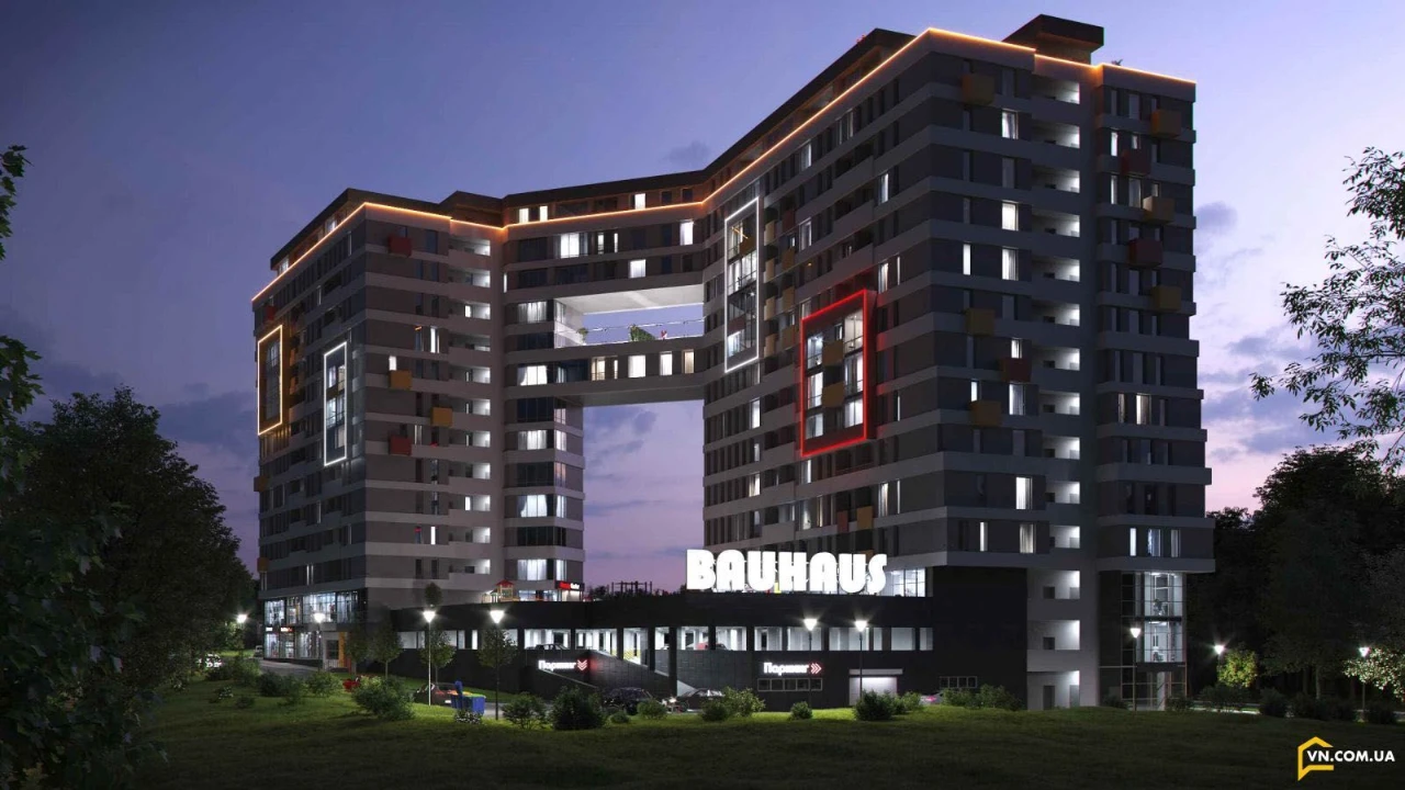 62тыс. $‼️Квартира 76 м² в ЖК премиум-класса Bauhaus/ Баухау