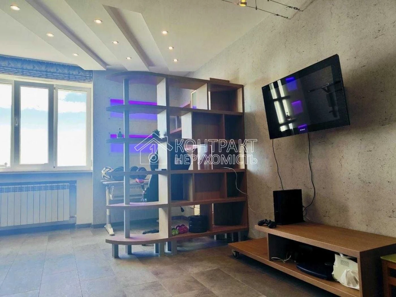 For sale, 3-room apartment. 128A, Heroyiv Kharkiv Ave.
