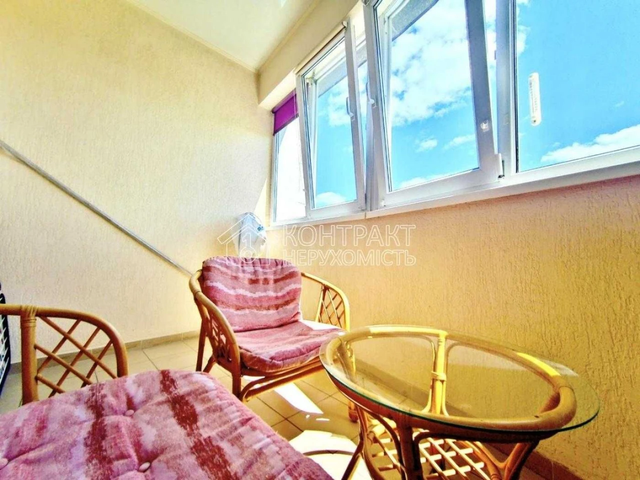 For sale, 3-room apartment. 128A, Heroyiv Kharkiv Ave.