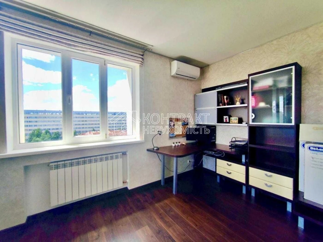 For sale, 3-room apartment. 128A, Heroyiv Kharkiv Ave.