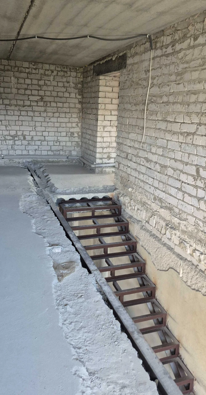 I am selling a 4-room, two-story apartment in the residential complex "Rohansky",