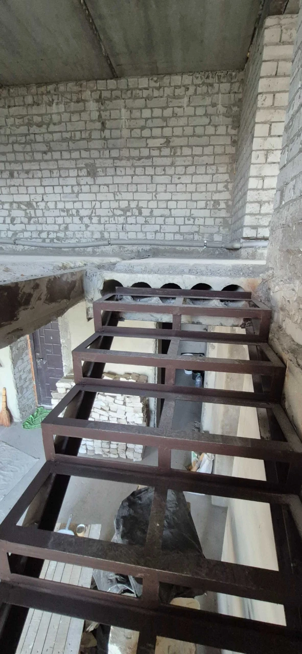 I am selling a 4-room, two-story apartment in the residential complex "Rohansky",