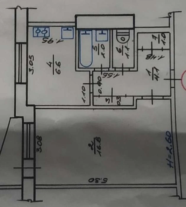 I will sell a 1-room apartment on Oleksiyivka, 7 minutes from the metro station