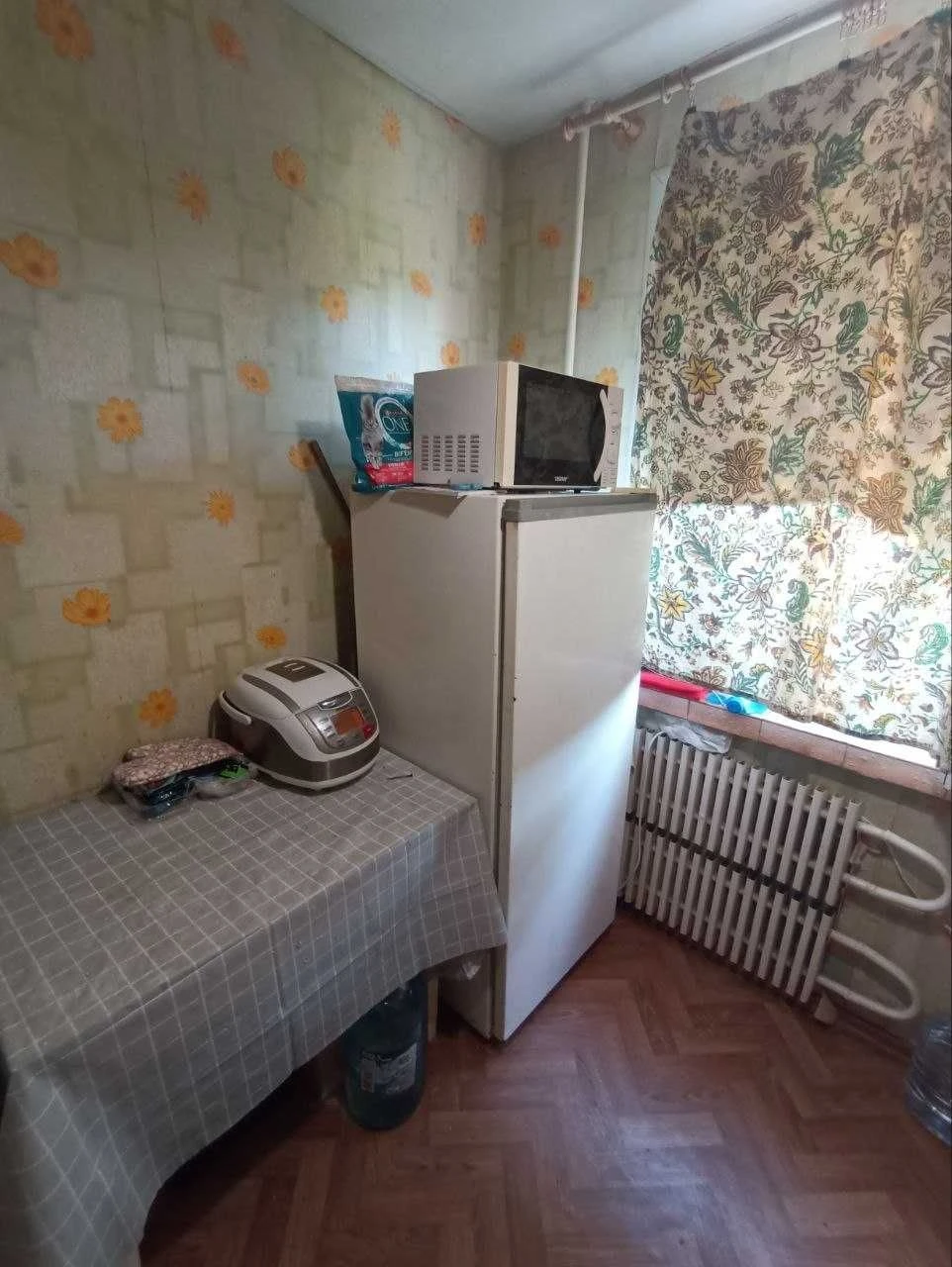 Real 1-room apartment for sale, Saltovskaya metro station, 524th microdistrict, Gvardeyts Street