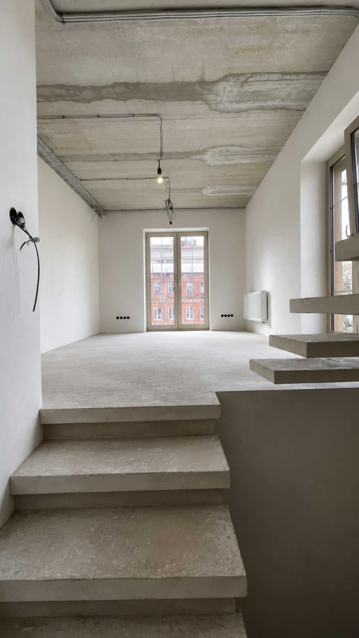 94 m² + 54 m² terrace, 3-room apartment in the historic center of Kharkiv