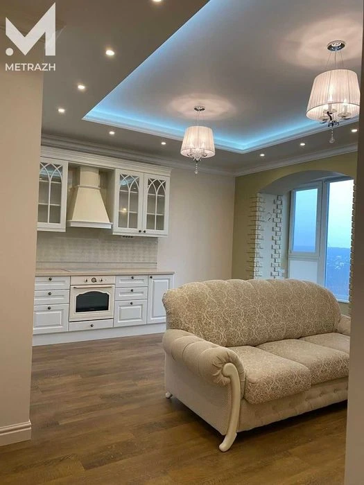 Sale of a 2-room apartment 80 m2. Author's design. Residential complex ALEX.