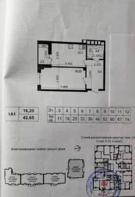 Продам однокімнатну квартиру в новобудові ЖК "Пролісок" Нові