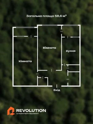 Без комісії. Продаж 2к квартири 58.6м2, Архипенка 2/12 Оболо