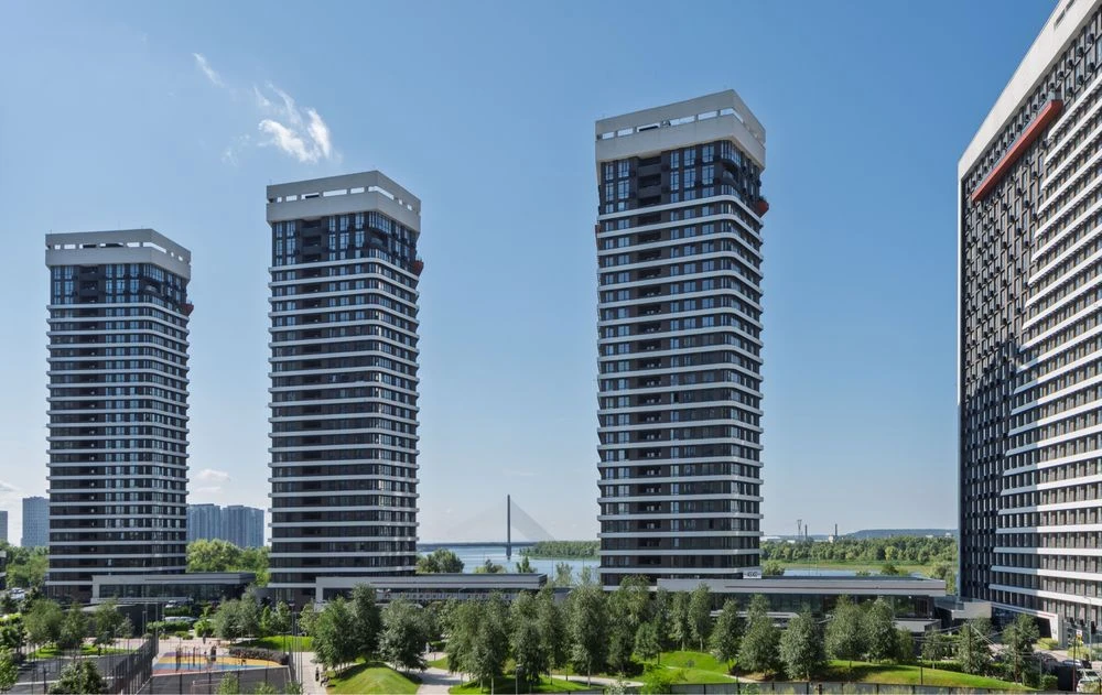 Без % продажа дизайнерской 1к квартиры с видом на Днепр в ЖК
