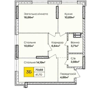 Продаж 3к квартири в Києві. Позняки/Осокорки. ЄОселя