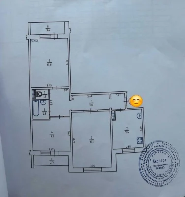 Продам 3х кім. квартиру, вул. Юлії Здановської, 29, Голосіїв