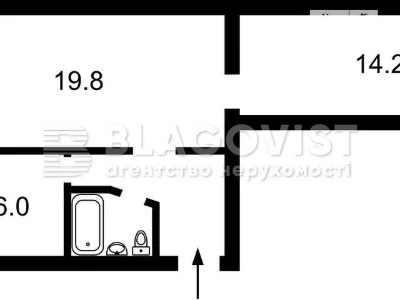 Продаж 2к квартири 48 кв. м на вул. Бульварно-Кудрявська 39/