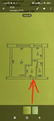 Продаж 1к. квартири вул.Березняківська 34 А