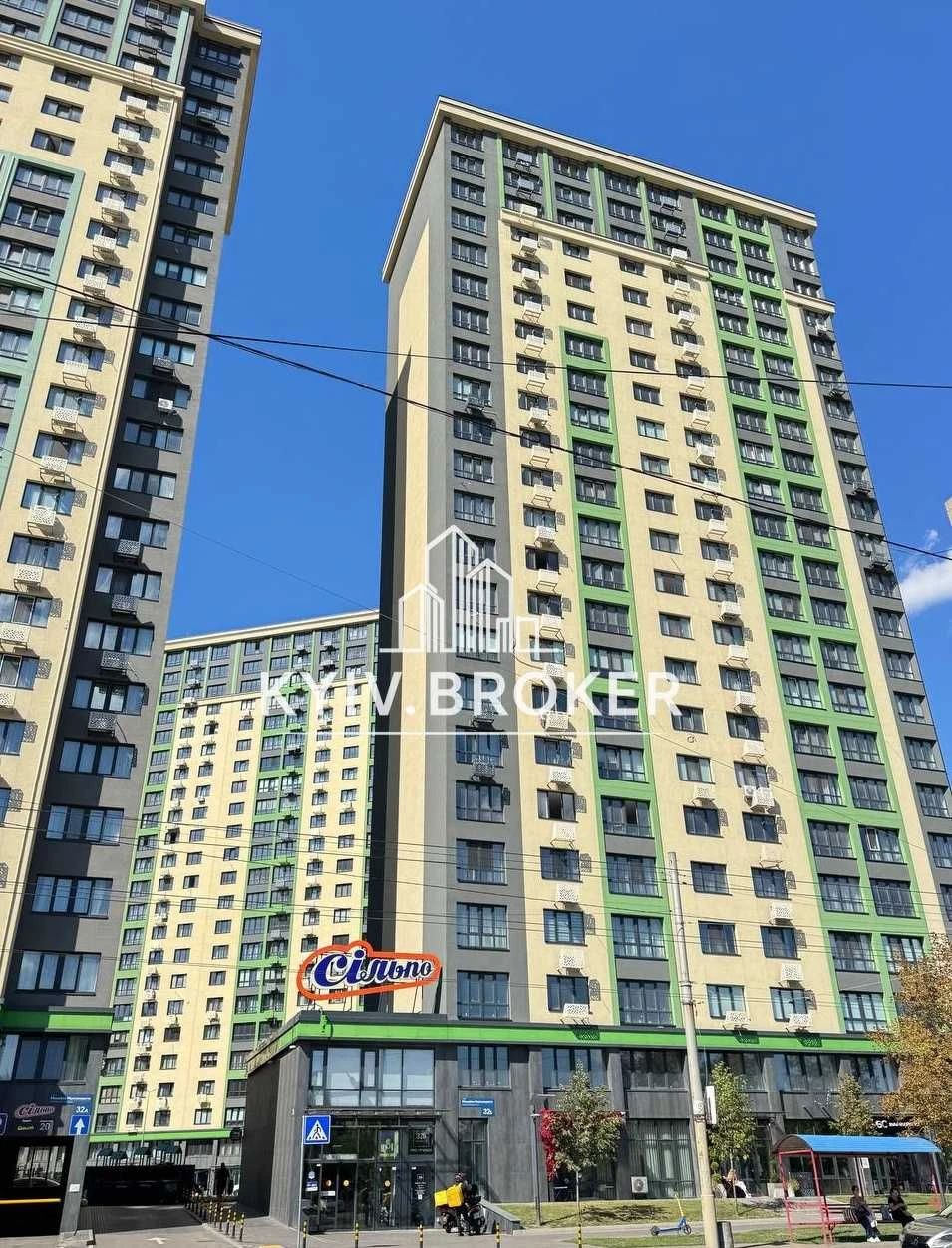 Продам квартиру на 5 этаже 48м2 Perfect town Максимовича 3