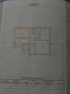 Продаж 3 кімнатної квартири в цегляному будинку, в жилому ст