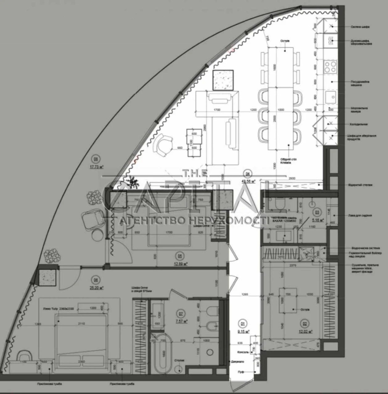 Продаж / Квартира / 133 м2 / ЖК Taryan Towers / Печерський р