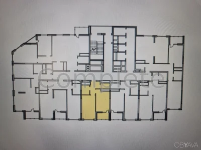 1-room apartment, 47.04 sq.m.