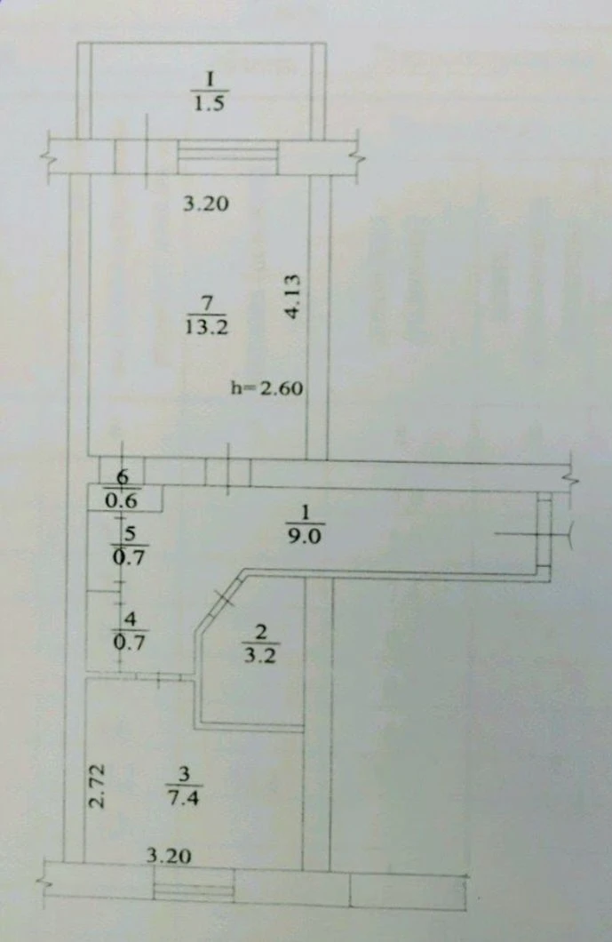 Продам 1-ком. квартиру ,Гагарина /Нагорный