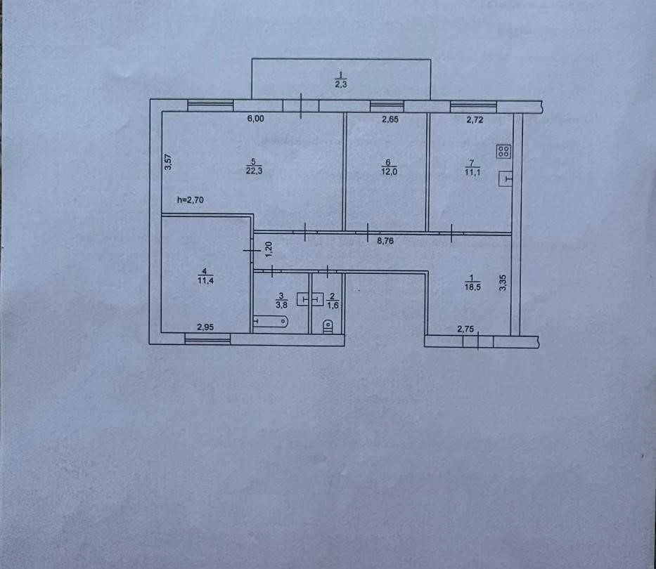 Продам 3х комн. кв-ру на ж/м Левобережный-3, ЖК Олимпийский,