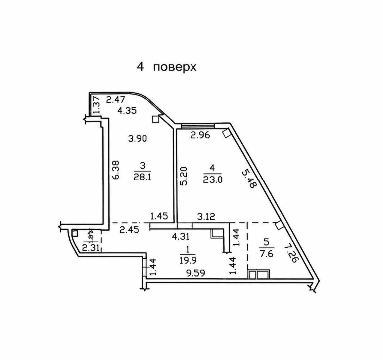 Продам простору квартиру (81кв.м.) в ЖК AQUA MARINE / 16-та