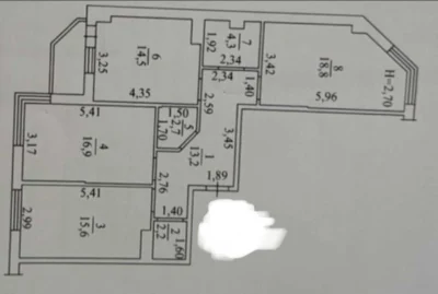 3-кімнатна квартира в ЖК "Real Park" від СК STIKON, 90 м2 дв