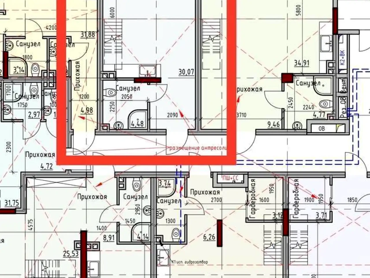 Продаж квартири 2-кімн. 63 м² 1/8 пов.