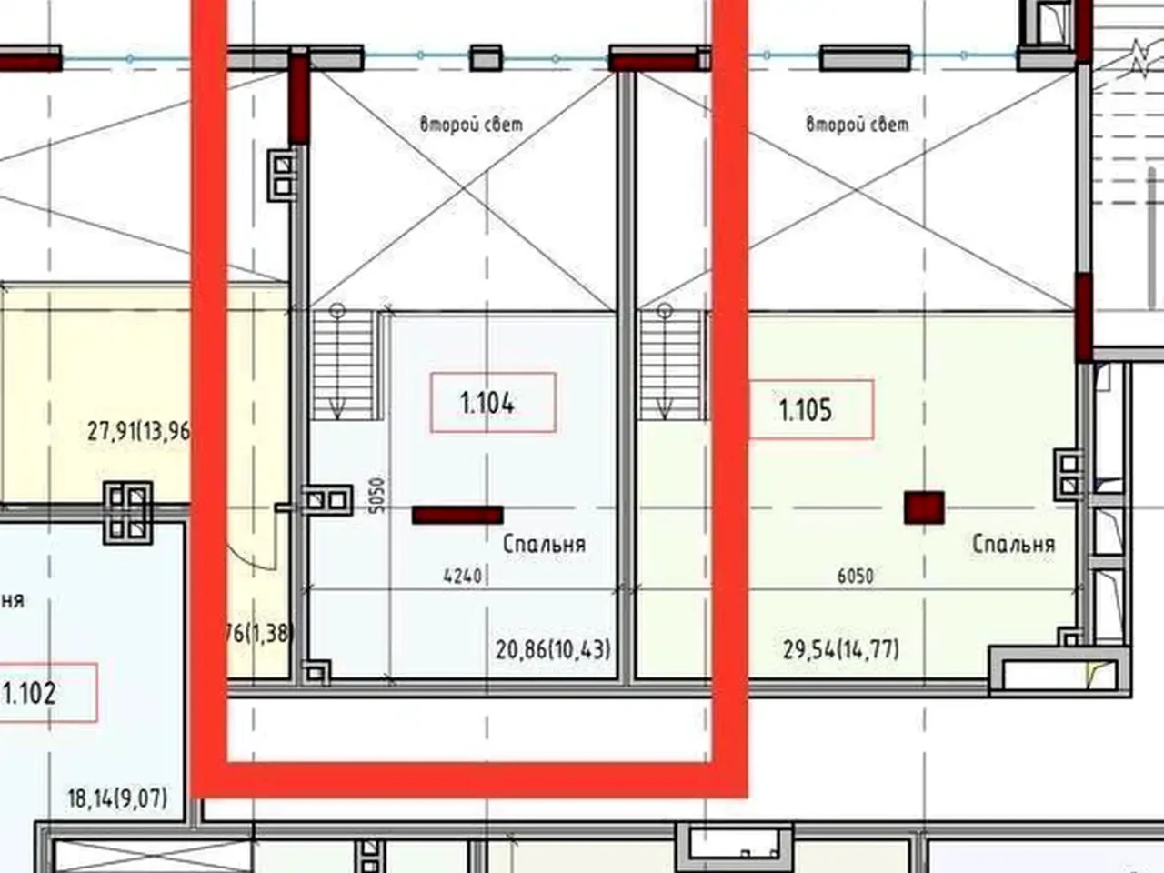Продаж квартири 2-кімн. 63 м² 1/8 пов.
