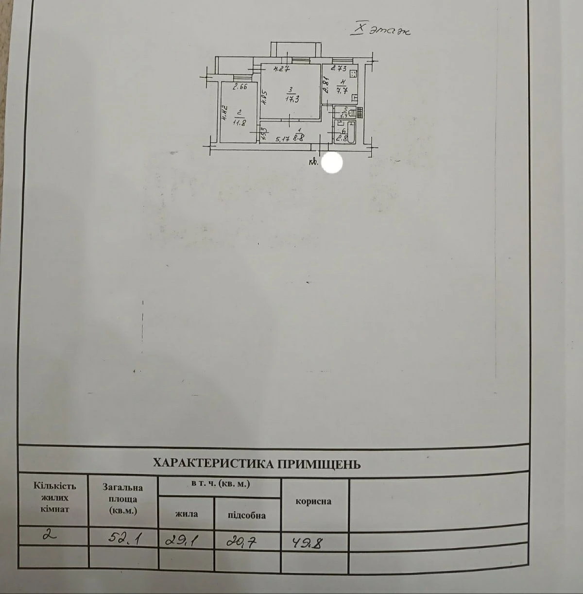 Продам свою 2 ком кв. Академика Глушко / Панорама. Без комис