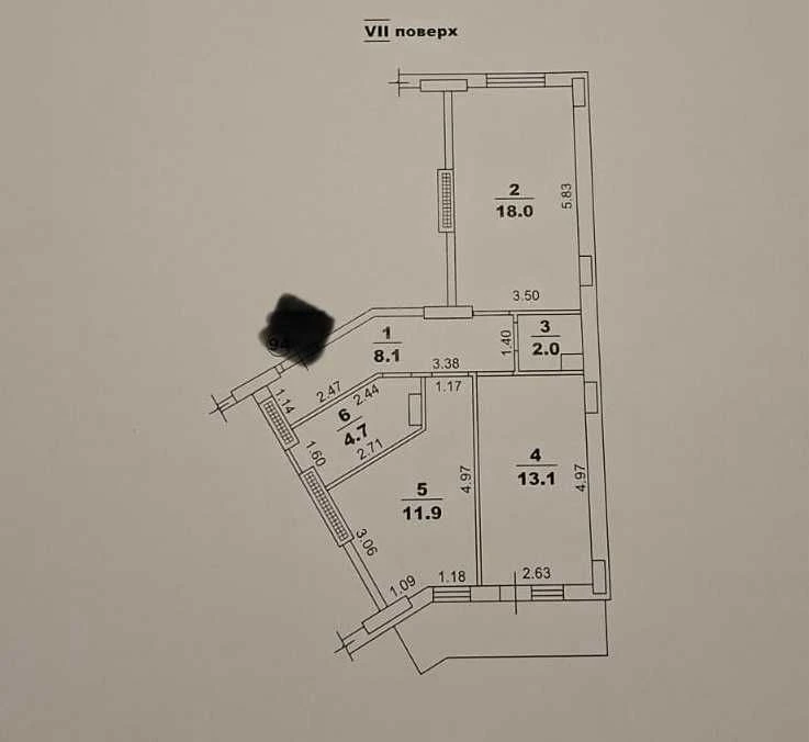 ЖК Континент, Люстдорфська дорога, Таирова,продам 2-х к. ква