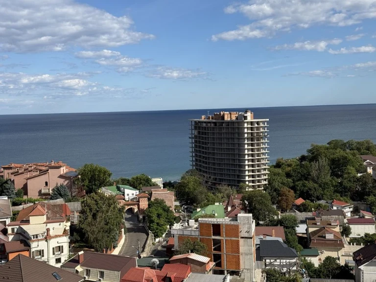 1-к квартира в ЖК Посейдон. 47.5 м2, вид на море. 16 Фонтана