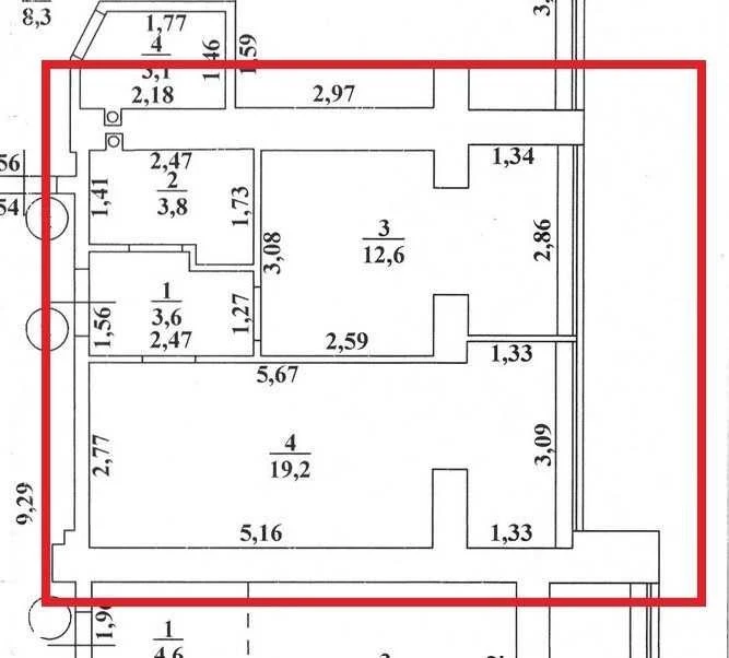 Продаю однокімнатну квартиру в газовому будинку з АГВ у ЖК З