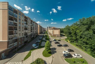 One-room two-level apartment for sale in the Crystal Dzher residential complex