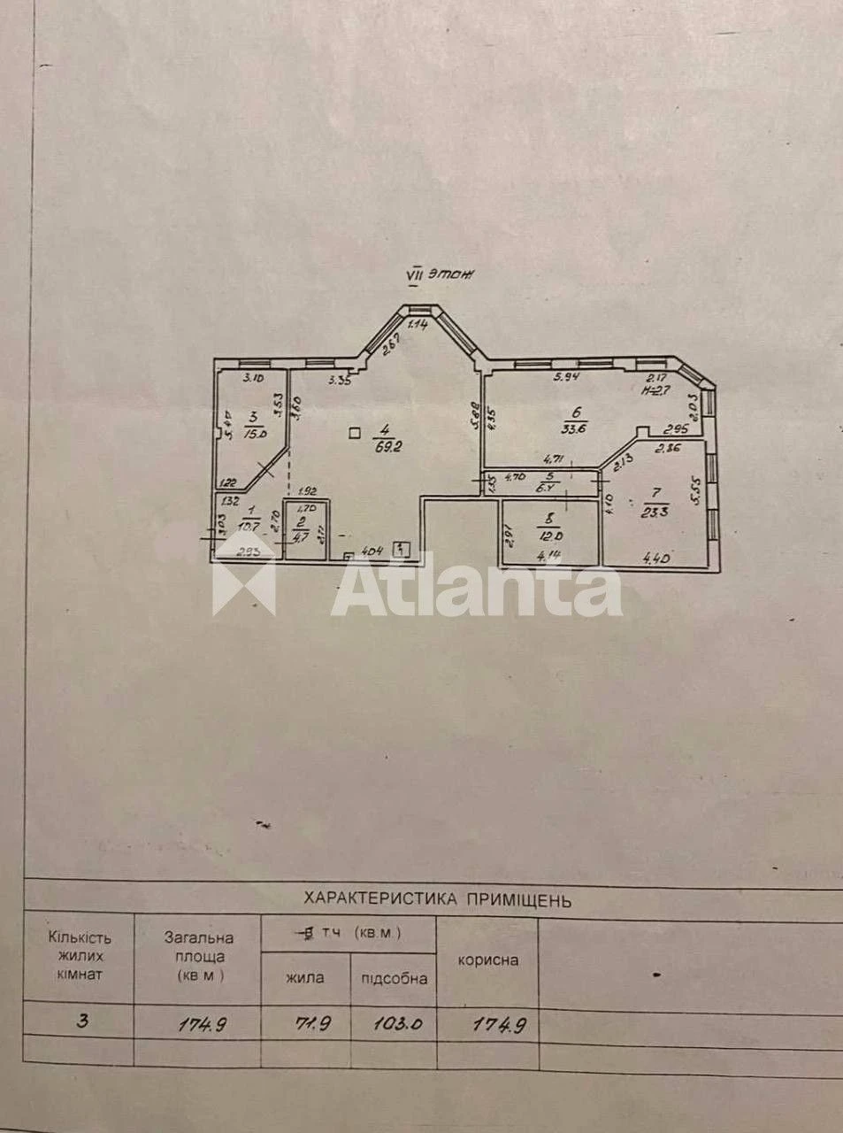3-х комн. квартира с паркингом в Климовском доме по проспекту