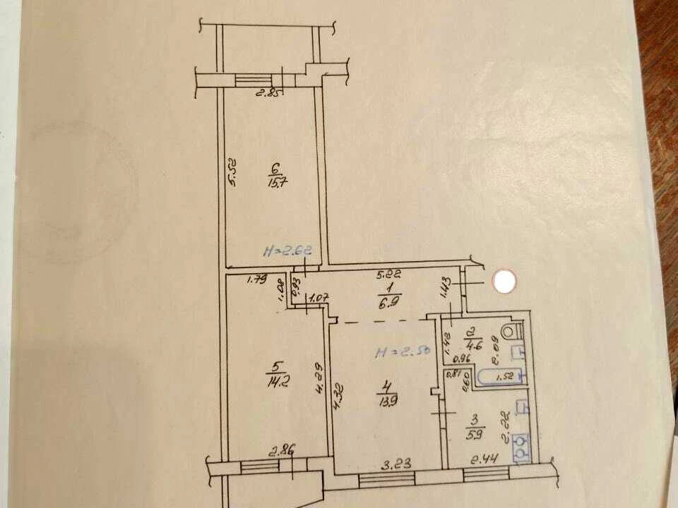 Apartment. Kharkiv, Neskorenykh St. (Heroes of Labor)