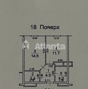 1ком квартира в ЖК 16 Жемчужина с хорошим ремонтом!