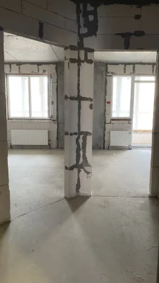 1 комнатная квартира 45кв.м в новом жилом комплексе.