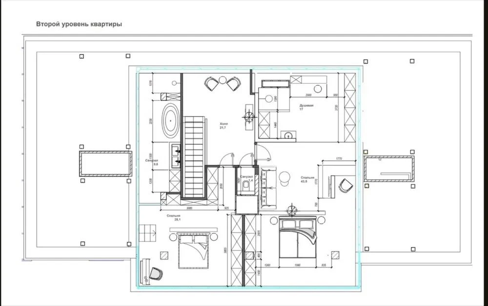 Продам Пентхаус ЖК 9 Жемчужина Терраса Французский бульвар А