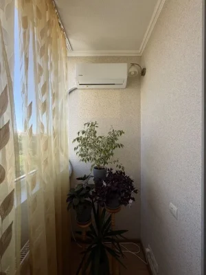Apartment in a new building with renovation and furniture on the 5th floor