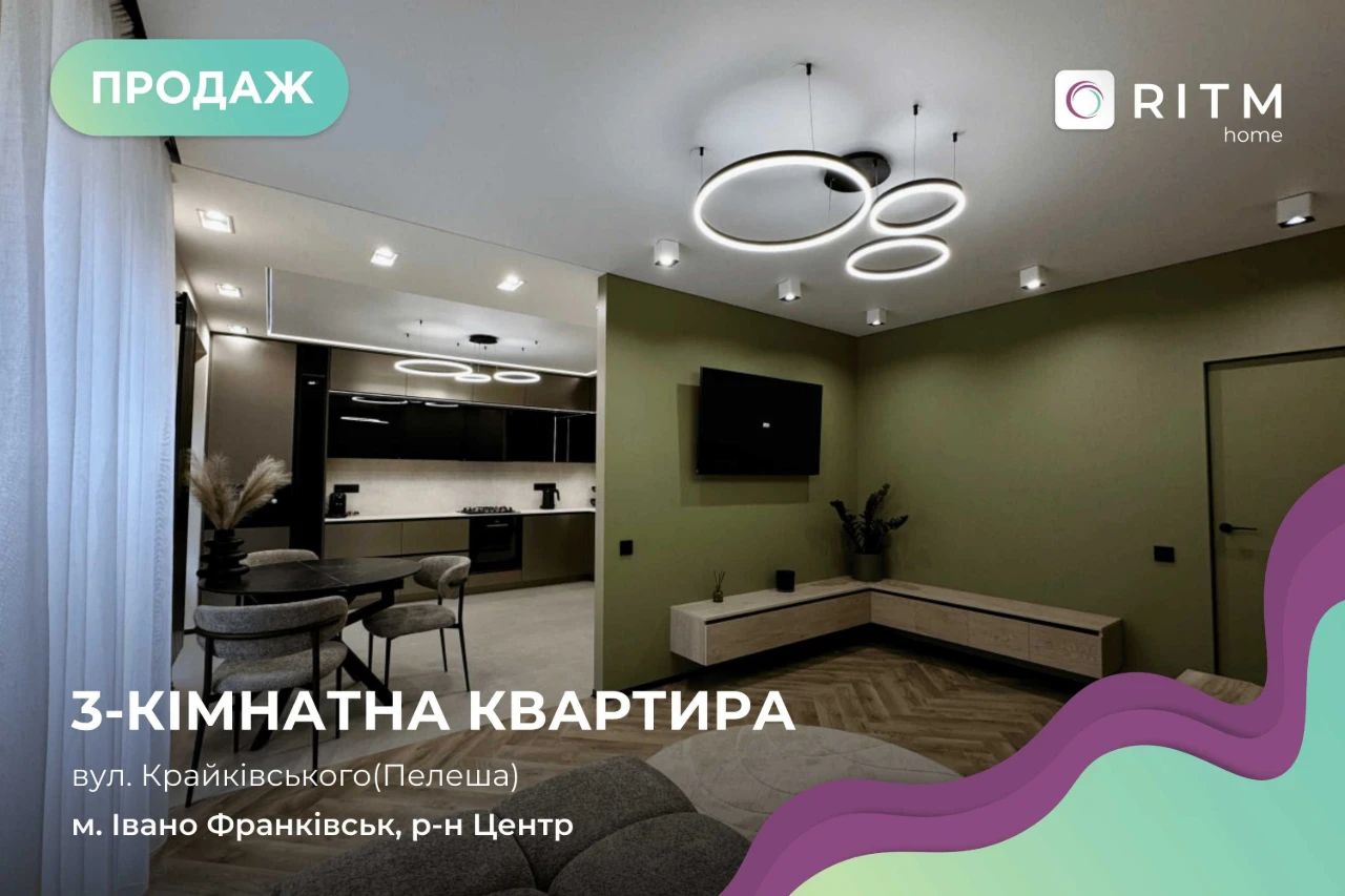 Продажа 3-комнатной квартиры в элитном ЖК "Клубный Поселок 1"