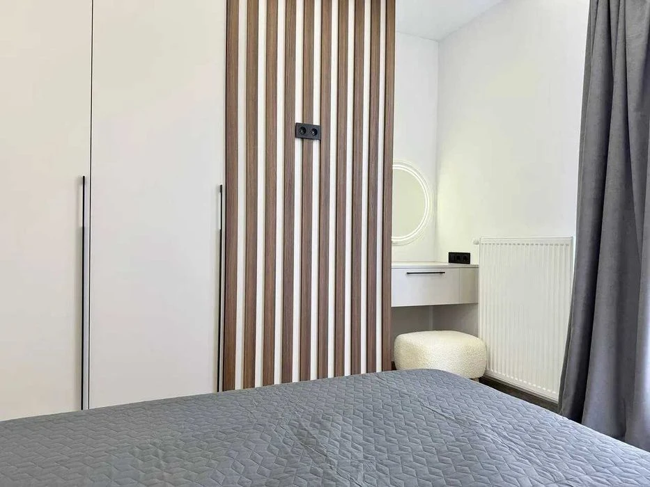 Cozy two-room apartment with a beautiful view of the city