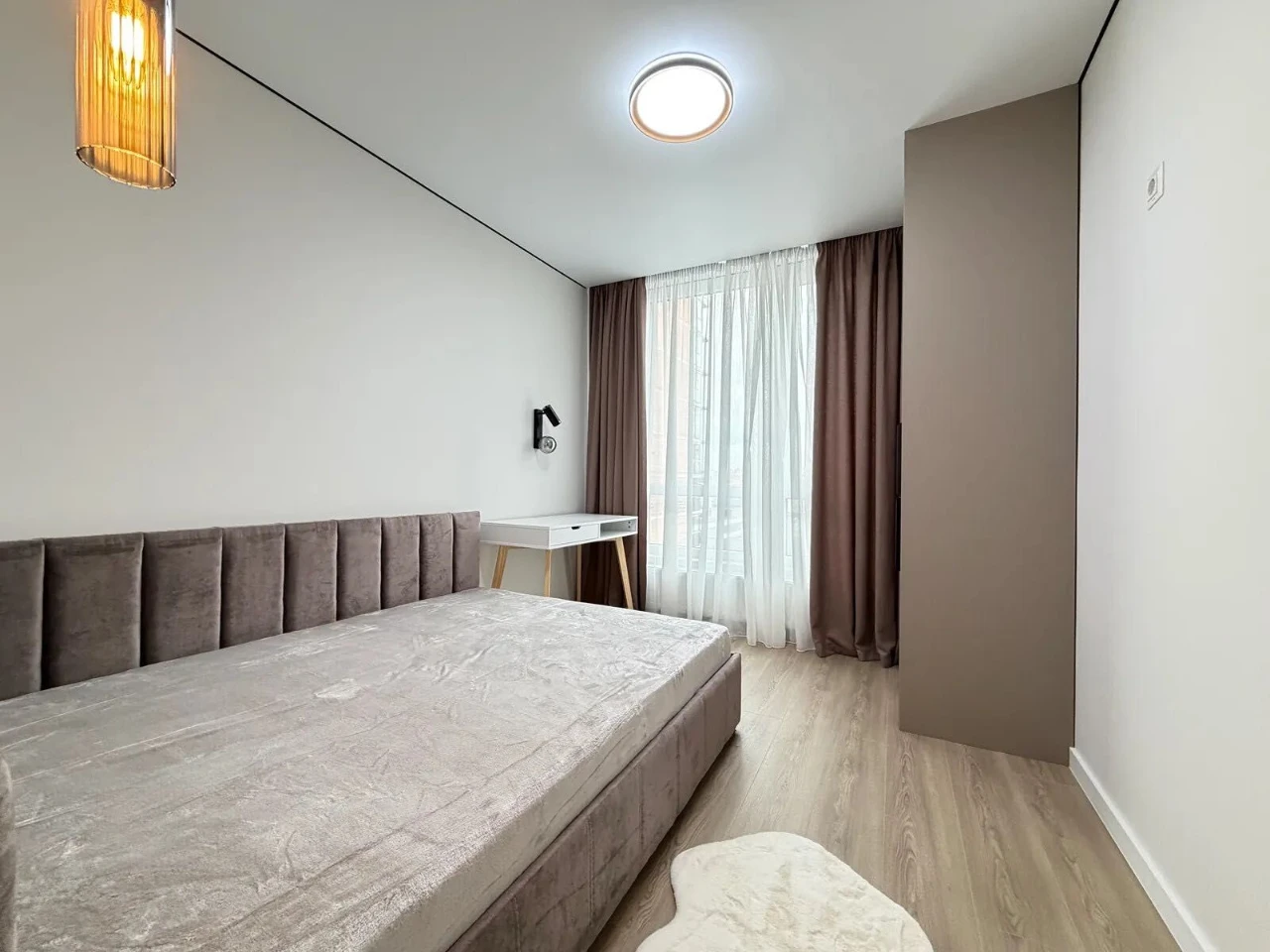 Two-room apartment in the center with a balcony in a prestigious residential area