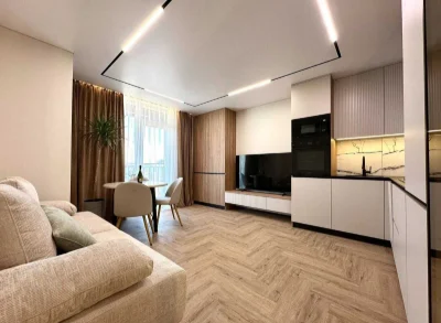 Sale of a stylish 1-room apartment + kitchen-living room in the Family P residential complex