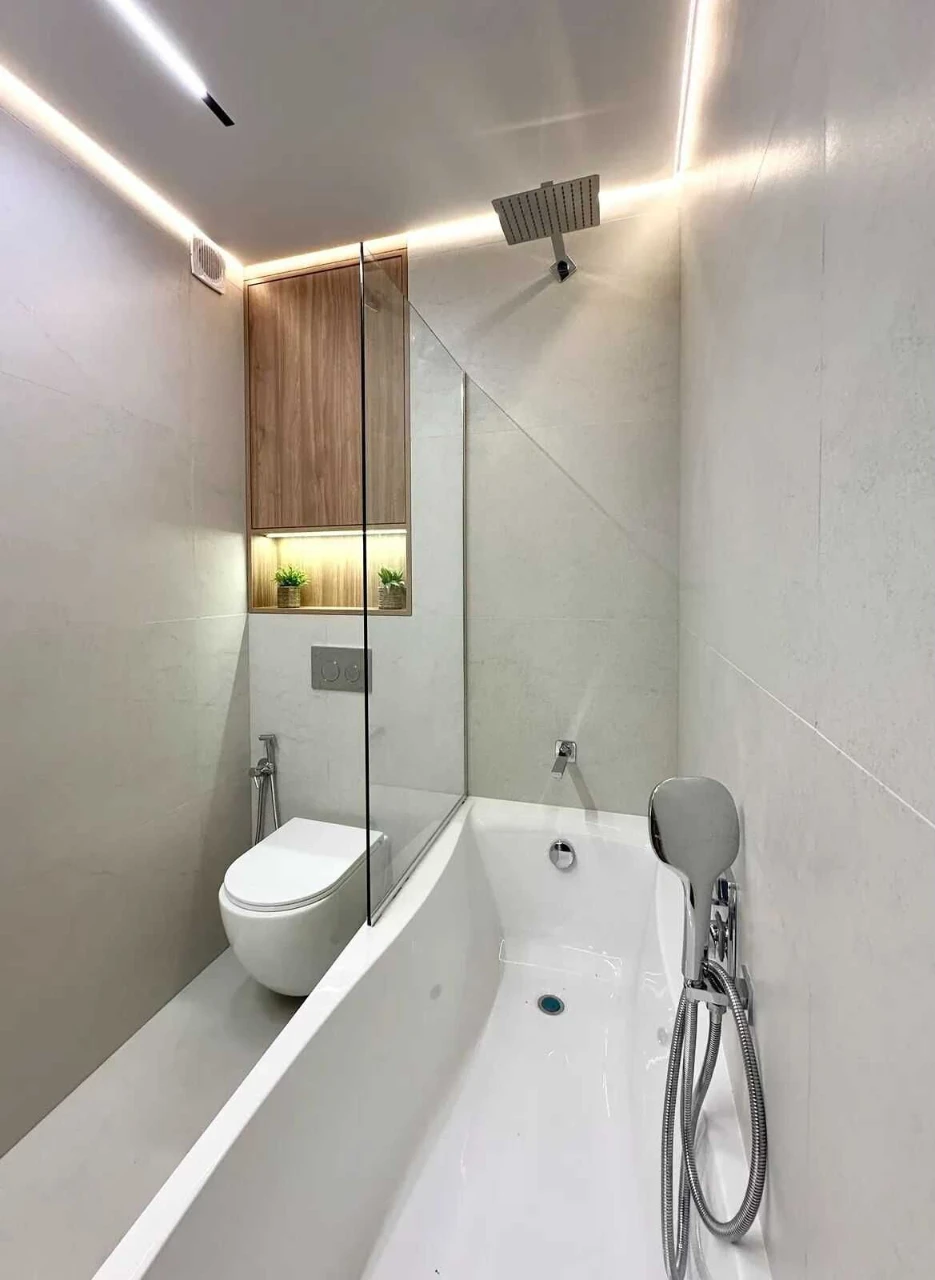 Sale of a stylish 1-room apartment + kitchen-living room in the Family P residential complex