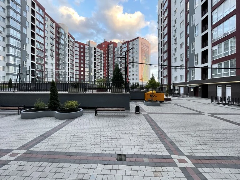 Sale of a two-level, two-room apartment with renovation in Knya