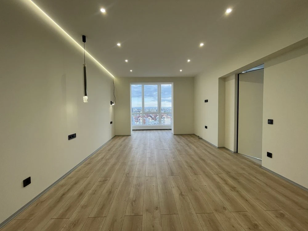 Sale of a two-level, two-room apartment with renovation in Knya