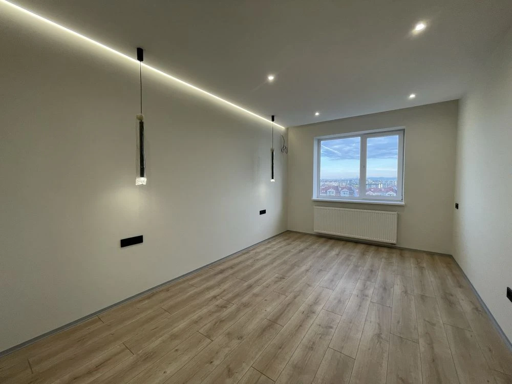 Sale of a two-level, two-room apartment with renovation in Knya