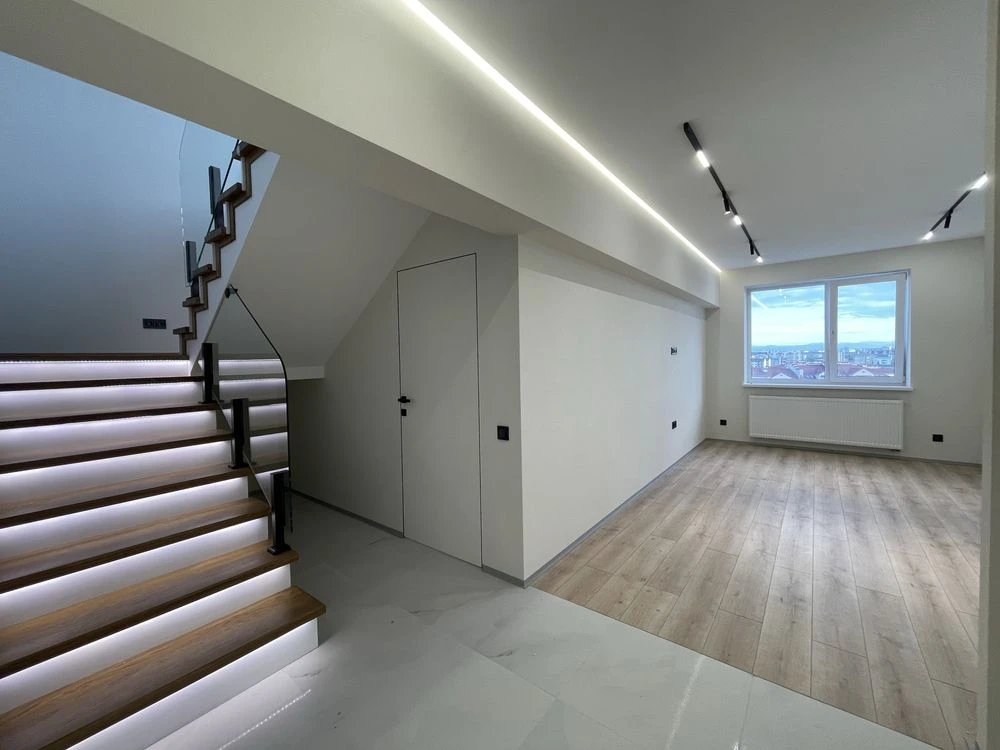 Sale of a two-level, two-room apartment with renovation in Knya