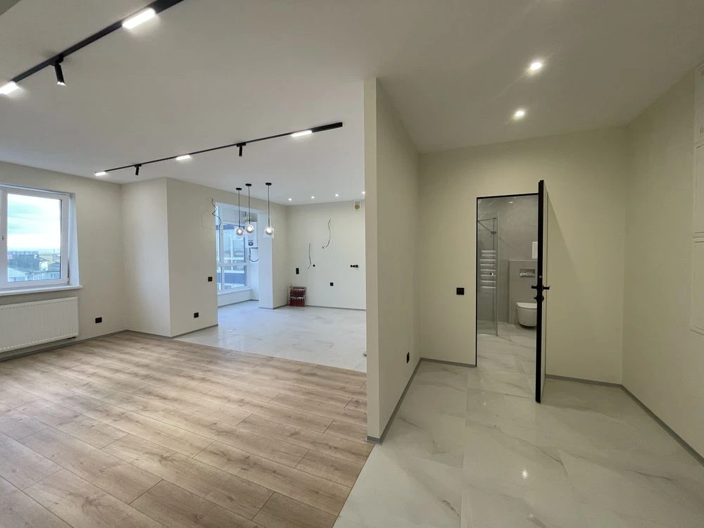Sale of a two-level, two-room apartment with renovation in Knya