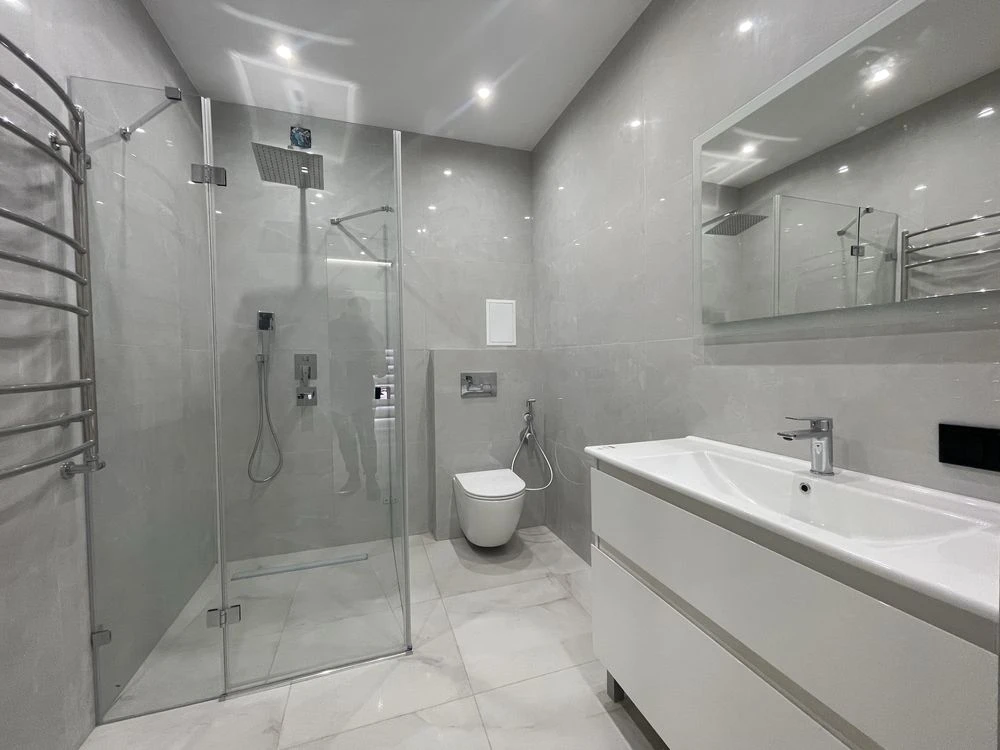 Sale of a two-level, two-room apartment with renovation in Knya